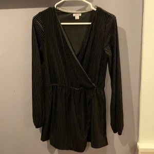 Long sleeve romper